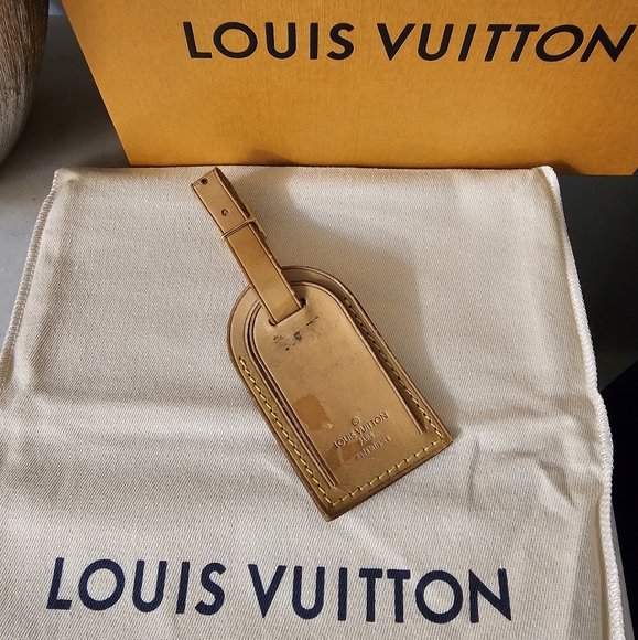 Louis Vuitton Other - Louis Vuitton Vachetta Luggage Tag